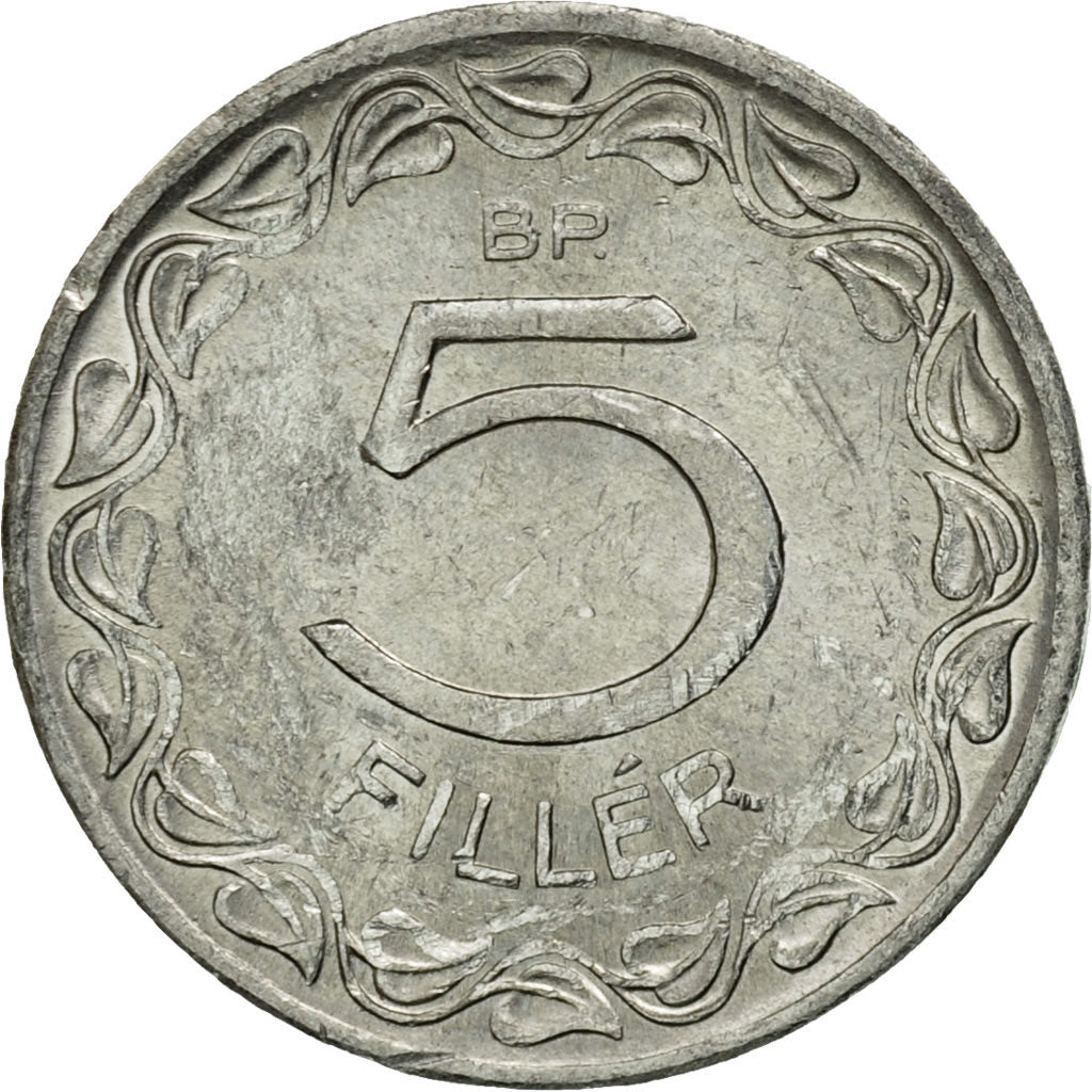 Monnaie, Hongrie, 5 Filler, 1970, Budapest, TTB, Aluminium, KM:549