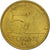 Moneda, Hungría, 5 Forint, 1995, Budapest, MBC, Níquel - latón, KM:694