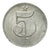 Coin, Czechoslovakia, 5 Haleru, 1977, EF(40-45), Aluminum, KM:86