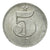 Moneta, Czechosłowacja, 5 Haleru, 1977, EF(40-45), Aluminium, KM:86