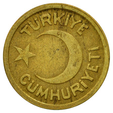 Moneda, Turquía, 10 Para, 1/4 Kurus, 1940, MBC, Aluminio - bronce, KM:868