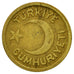 Moneda, Turquía, 10 Para, 1/4 Kurus, 1940, MBC, Aluminio - bronce, KM:868