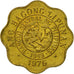 Coin, Philippines, 5 Sentimos, 1976, AU(55-58), Brass, KM:206