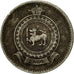 Moneda, Ceilán, Elizabeth II, 25 Cents, 1971, BC+, Cobre - níquel, KM:131