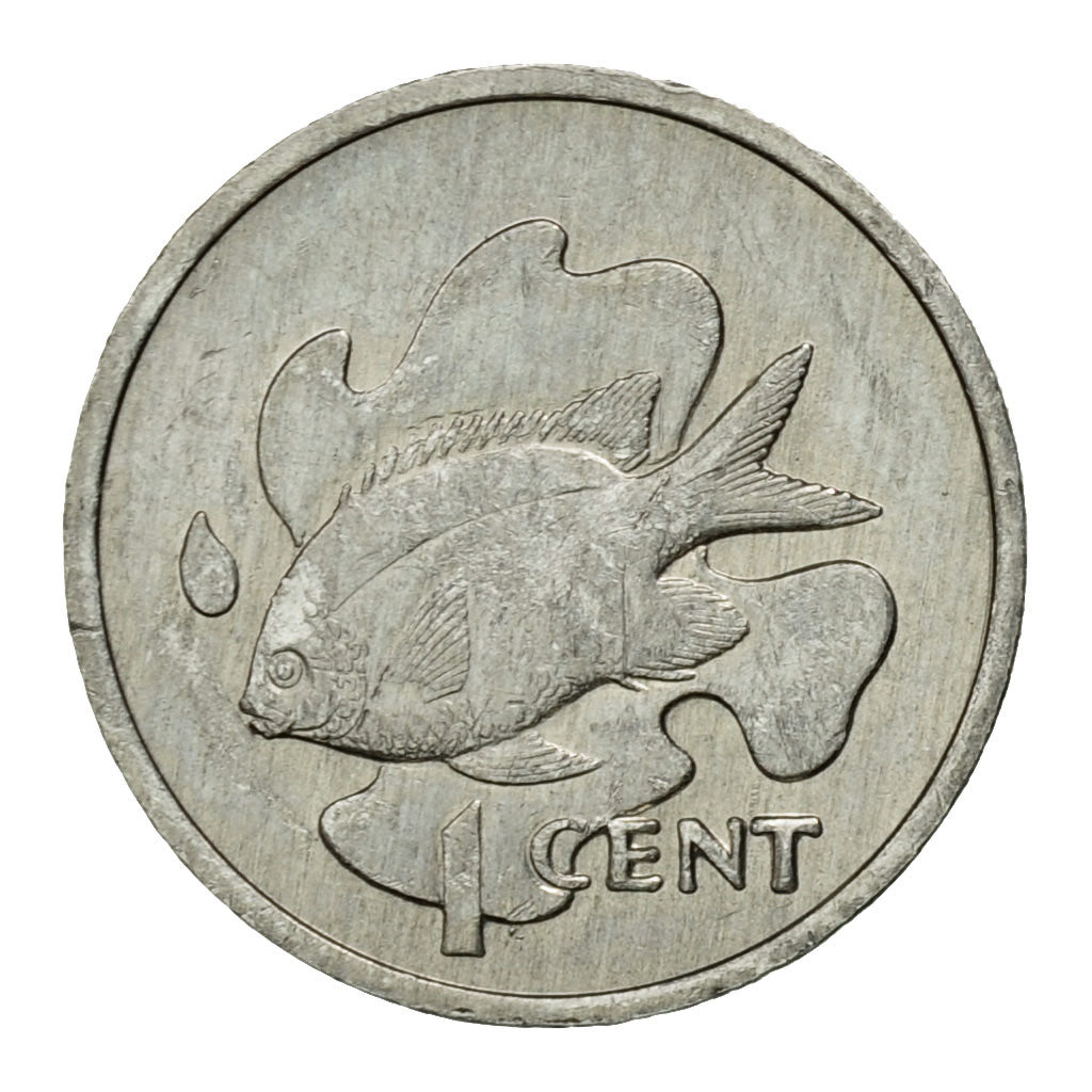 Coin, Seychelles, Cent, 1977, British Royal Mint, EF(40-45), Aluminum, KM:30