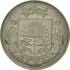 Coin, Latvia, 50 Santimu, 1922, EF(40-45), Nickel, KM:6