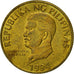 Monnaie, Philippines, 50 Sentimos, 1994, SUP, Laiton, KM:242.3