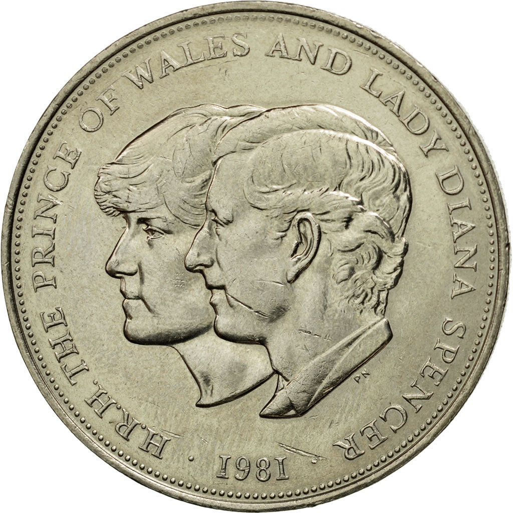 Monnaie, Grande-Bretagne, Elizabeth II, 25 New Pence, 1981, SUP, Copper-nickel