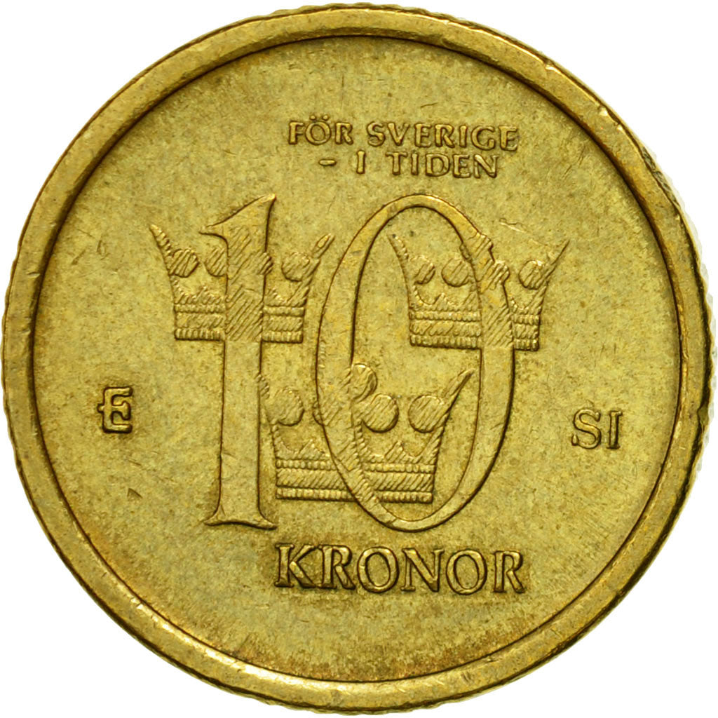 Moneta, Svezia, Carl XVI Gustaf, 10 Kronor, 2006, Eskilstuna, SPL-