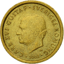 Coin, Sweden, Carl XVI Gustaf, 10 Kronor, 2002, Eskilstuna, AU(55-58)