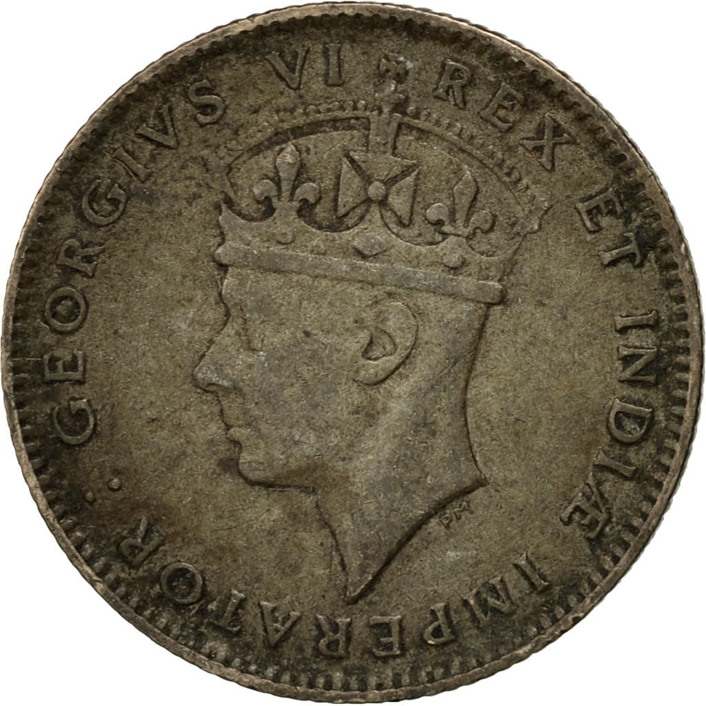 Monnaie, EAST AFRICA, George VI, 50 Cents, 1937, TTB, Argent, KM:27