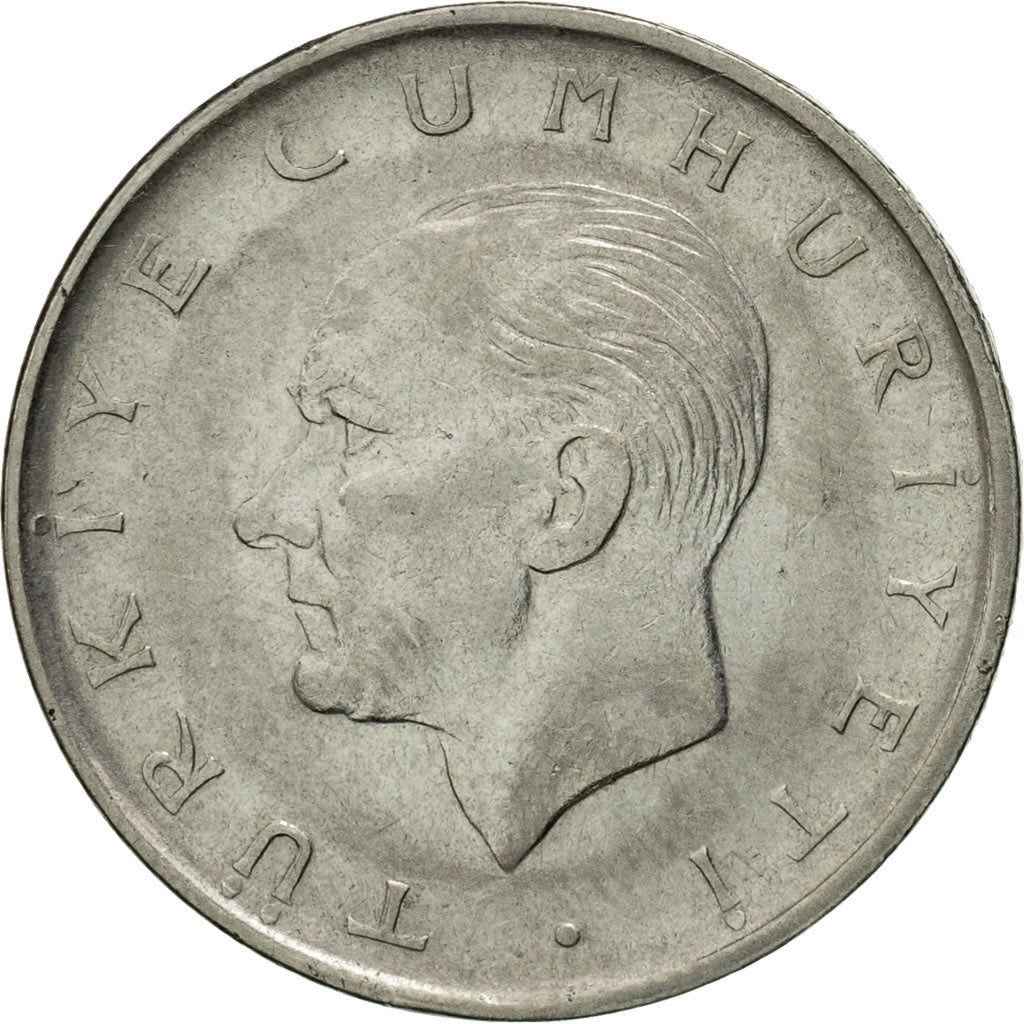 Münze, Türkei, Lira, 1968, VZ, Stainless Steel, KM:889a.2