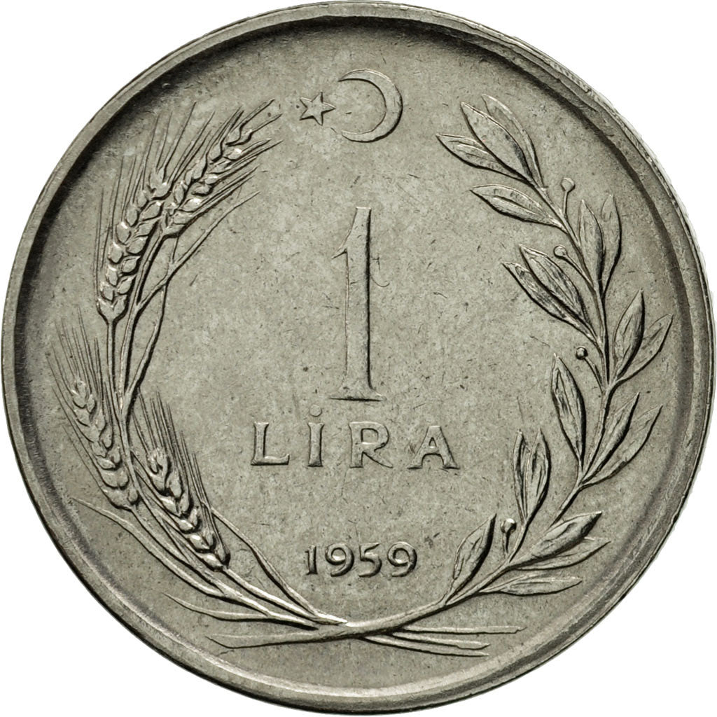 Monnaie, Turquie, Lira, 1959, SUP, Stainless Steel, KM:889a.1