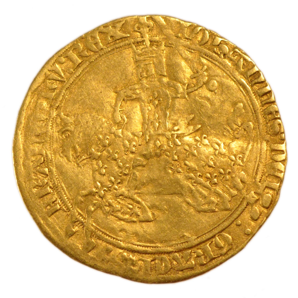 FRANCE, Franc à cheval, EF(40-45), Gold, Duplessy #294, 3.80