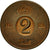 Coin, Sweden, Gustaf VI, 2 Öre, 1969, EF(40-45), Bronze, KM:821