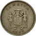 Moneta, Giamaica, Elizabeth II, 5 Cents, 1969, Franklin Mint, BB, Rame-nichel