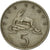 Moneda, Jamaica, Elizabeth II, 5 Cents, 1969, Franklin Mint, MBC, Cobre -