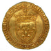 FRANCE, Ecu d'or, Saint Lô, AU(55-58), Gold, Duplessy #575, 3.50