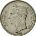 Münze, Venezuela, 2 Bolivares, 1967, VZ, Nickel, KM:43