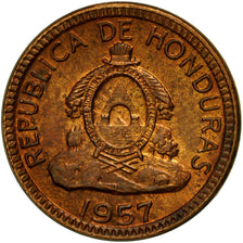 Moneta, Honduras, Centavo, 1957, SPL-, Bronzo, KM:77.2