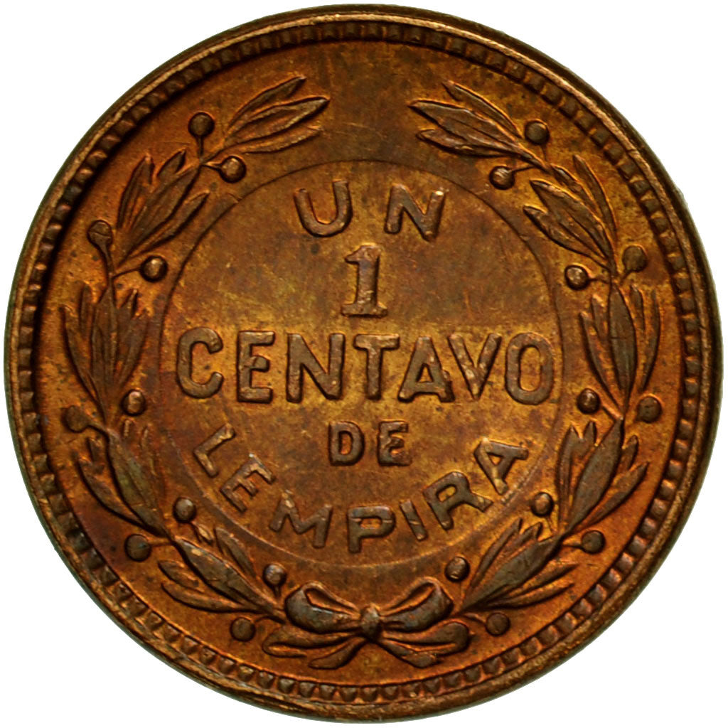 Coin, Honduras, Centavo, 1957, AU(55-58), Bronze, KM:77.2