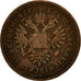 Moneta, Austria, Franz Joseph I, Kreuzer, 1851, BB, Rame, KM:2185