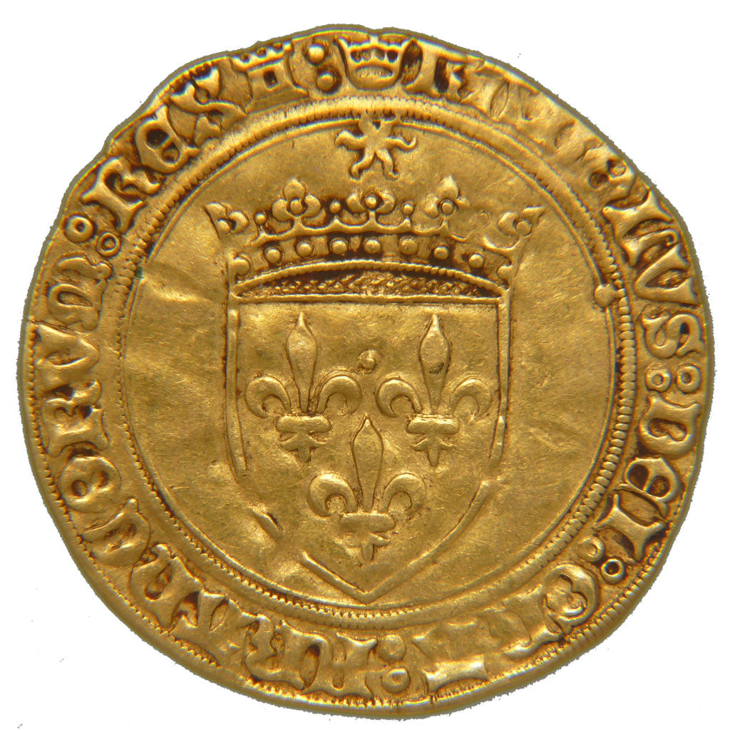 FRANCE, Ecu d'or, Tours, EF(40-45), Gold, Duplessy #575, 3.60