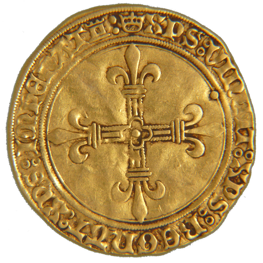 FRANCE, Ecu d'or, Tours, EF(40-45), Gold, Duplessy #575, 3.60