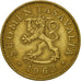 Moneda, Finlandia, 50 Penniä, 1963, MBC, Aluminio - bronce, KM:48