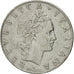 Coin, Italy, 50 Lire, 1956, Rome, EF(40-45), Stainless Steel, KM:95.1