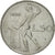Moneda, Italia, 50 Lire, 1956, Rome, MBC, Acero inoxidable, KM:95.1