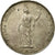 Moneda, Estados italianos, LOMBARDY-VENETIA, 5 Lire, 1848, Milan, MBC+, Plata