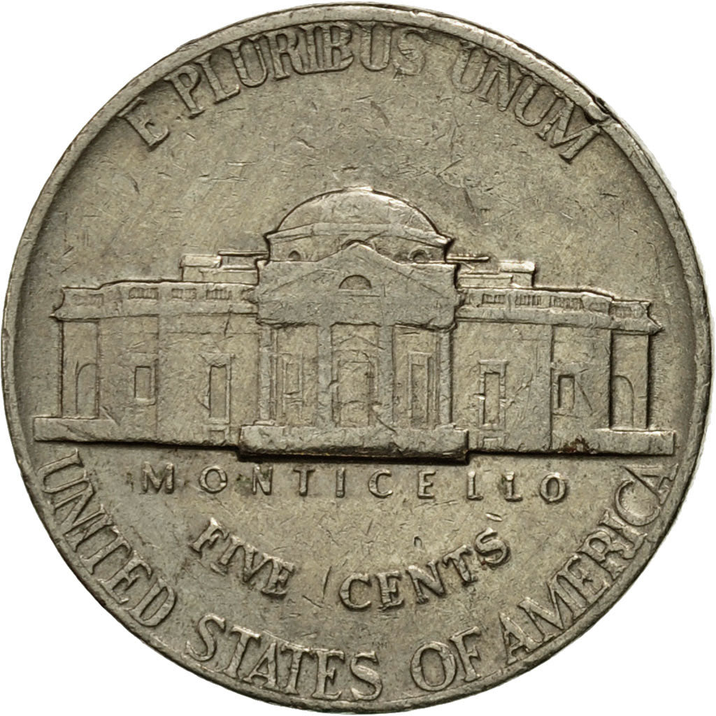 Moneta, Stati Uniti, Jefferson Nickel, 5 Cents, 1971, U.S. Mint, Philadelphia