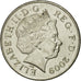 Coin, Great Britain, Elizabeth II, 10 Pence, 2009, AU(55-58), Copper-nickel