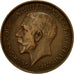 Moneta, Wielka Brytania, George V, 1/2 Penny, 1920, VF(20-25), Bronze, KM:809