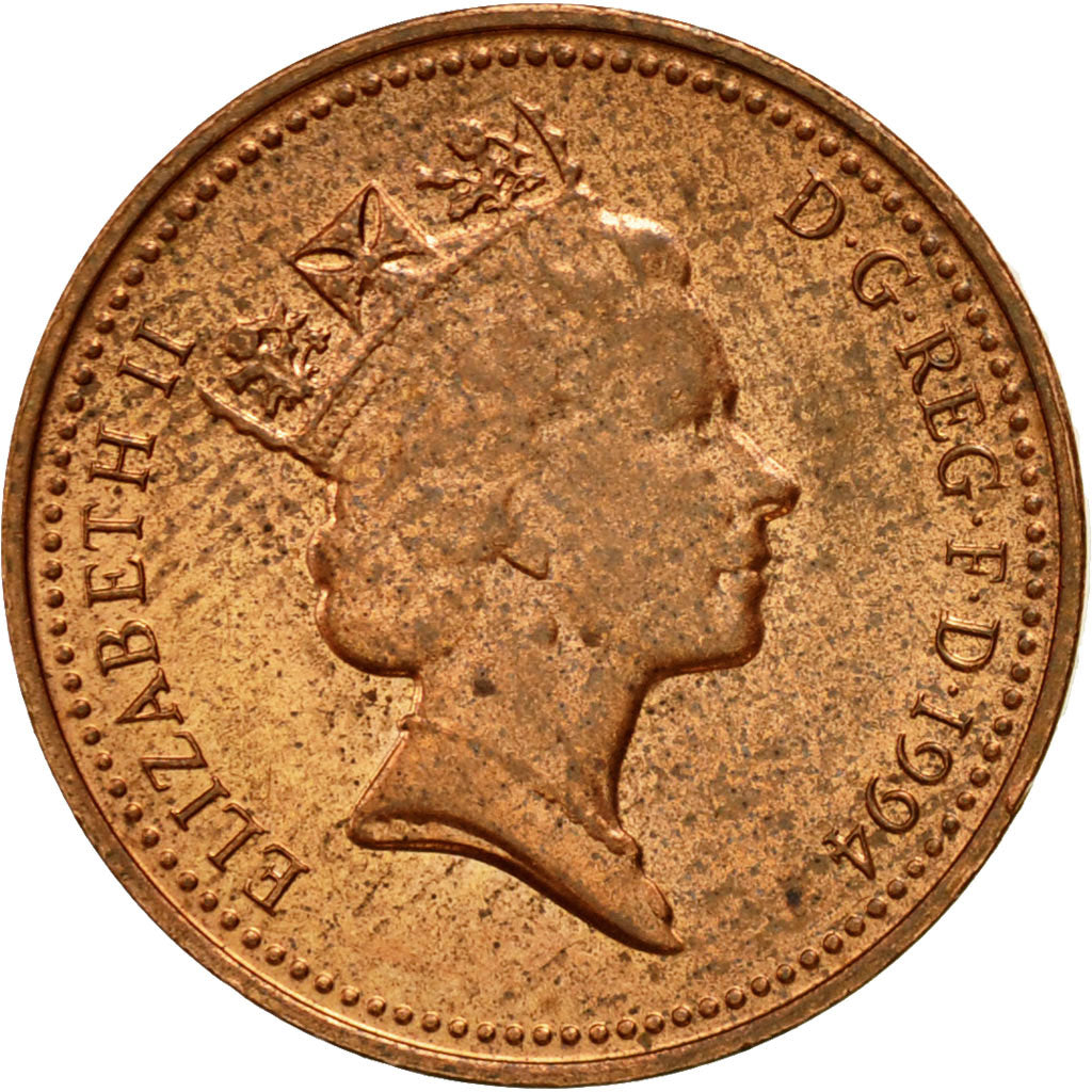 Münze, Großbritannien, Elizabeth II, Penny, 1994, S, Copper Plated Steel