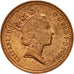 Moneta, Gran Bretagna, Elizabeth II, Penny, 1994, MB, Acciaio placcato rame