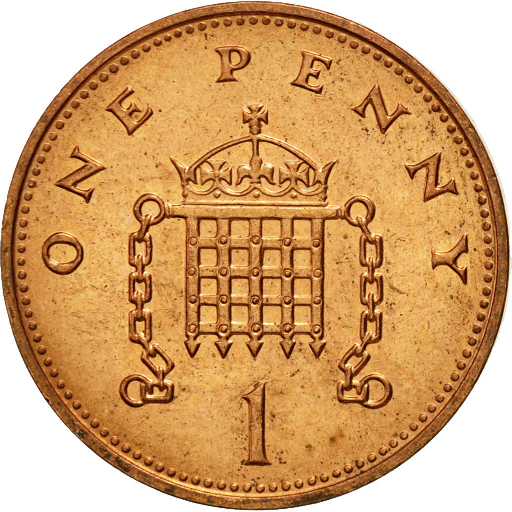 Münze, Großbritannien, Elizabeth II, Penny, 1994, S, Copper Plated Steel
