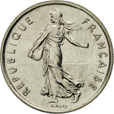 Moneta, Francia, Semeuse, 5 Francs, 1993, Paris, SPL-, Nichel placcato