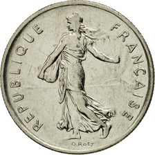 Coin, France, Semeuse, 5 Francs, 1992, Paris, AU(55-58), Nickel Clad
