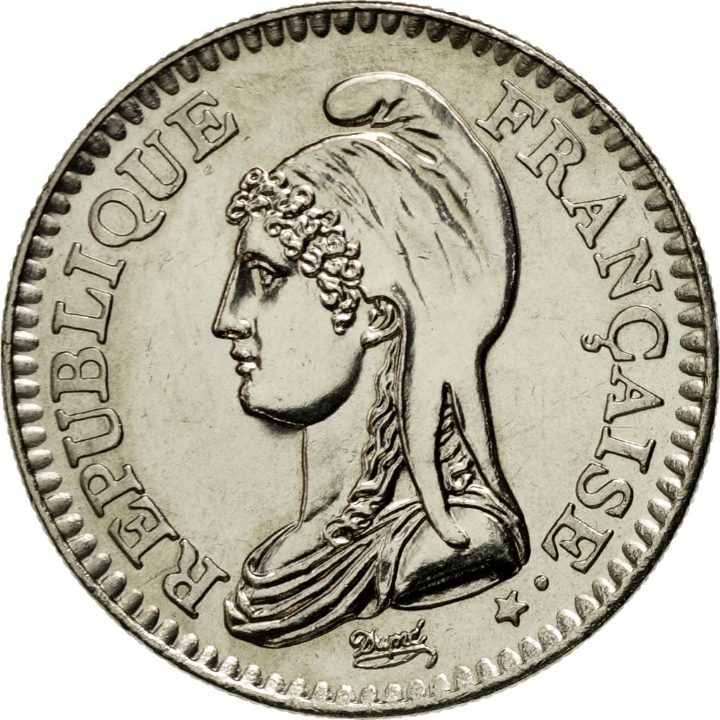 Moneda, Francia, République, Franc, 1992, Paris, EBC, Plata, KM:1005