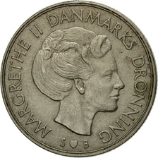 Münze, Dänemark, Margrethe II, Krone, 1973, Copenhagen, SS, Copper-nickel