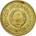 Monnaie, Yougoslavie, 2 Dinara, 1985, TTB, Nickel-brass, KM:87