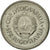 Moneta, Jugosławia, 10 Dinara, 1984, EF(40-45), Miedź-Nikiel, KM:89