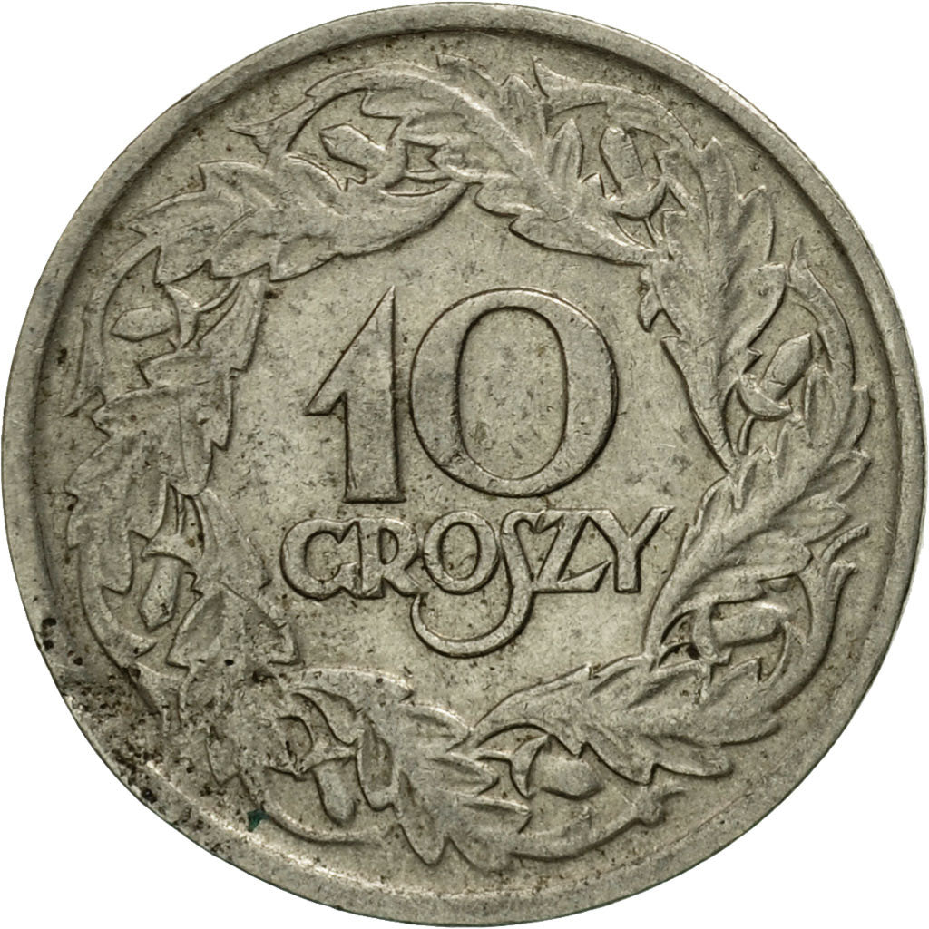 Coin, Poland, 10 Groszy, 1923, Warsaw, VF(20-25), Nickel, KM:11