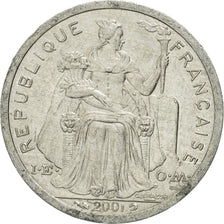 Monnaie, French Polynesia, Franc, 2001, Paris, TTB, Aluminium, KM:11