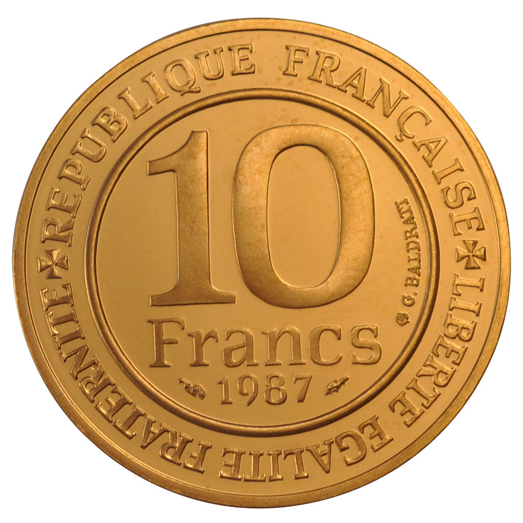 Vème République, 10 Francs Hugues Capet