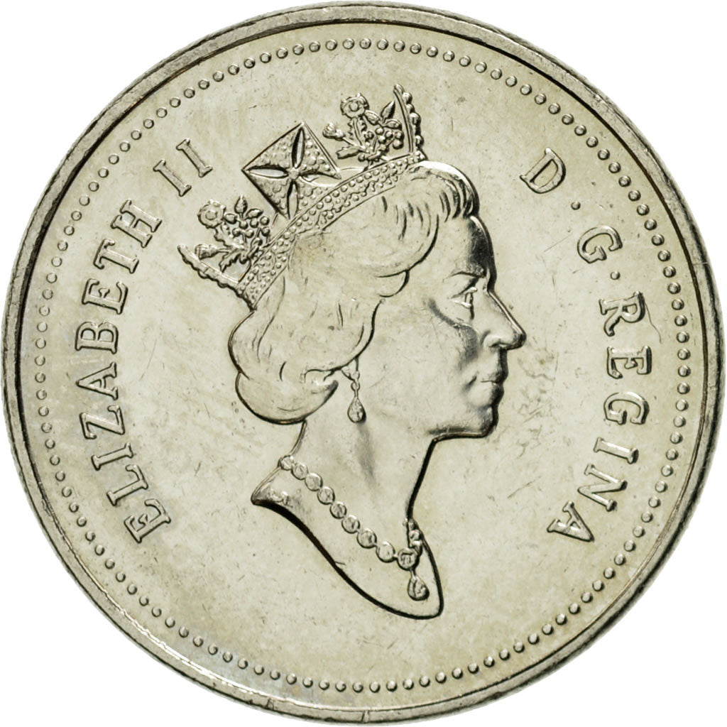 Coin, Canada, Elizabeth II, 5 Cents, 1998, Royal Canadian Mint, Ottawa