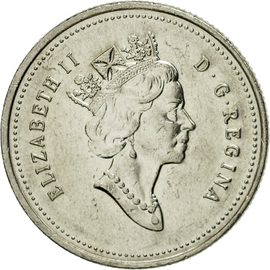 Coin, Canada, Elizabeth II, 25 Cents, 1994, Royal Canadian Mint, Ottawa