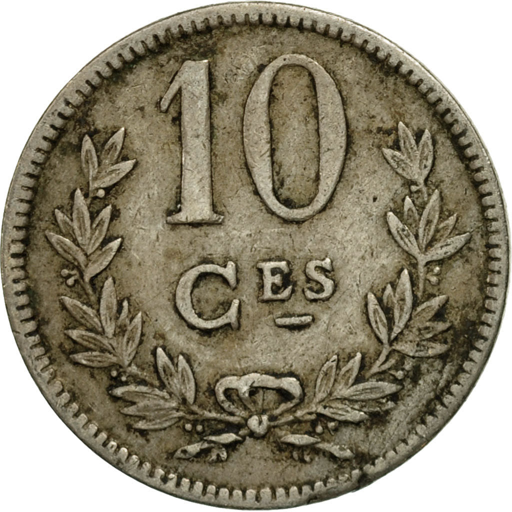 Monnaie, Luxembourg, Charlotte, 10 Centimes, 1924, TB, Copper-nickel, KM:34